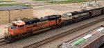 Trailing SD70MAC - BNSF Northtown yard Mpls MN 2023